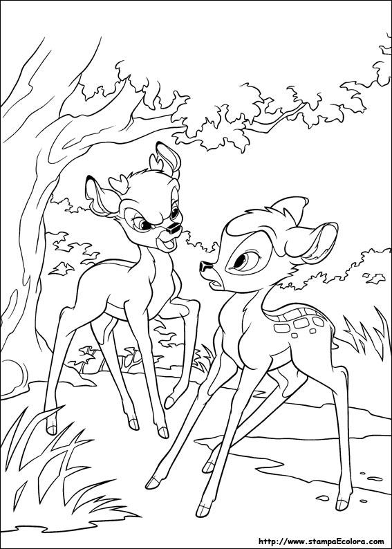 Disegni Bambi 2